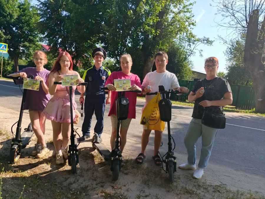 В Приволжске водителям мото-, вело- и СИМ-транспорта напомнили о ПДД
