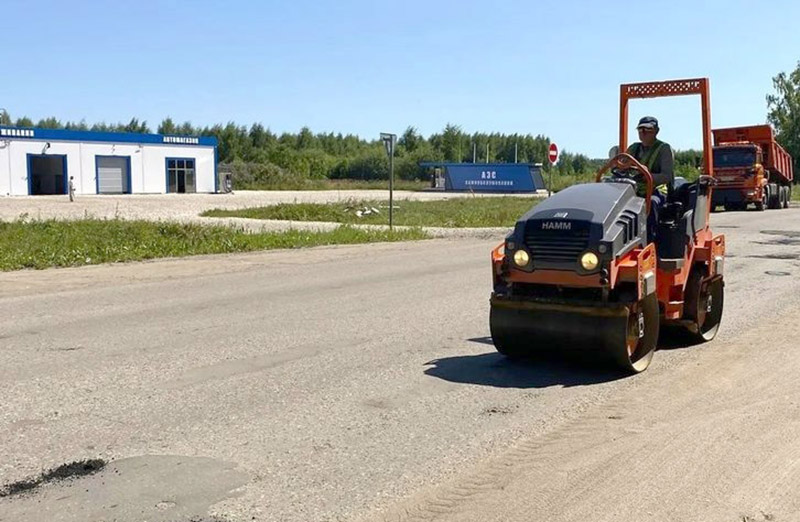 В Заволжске завершили ремонт улицы Мира