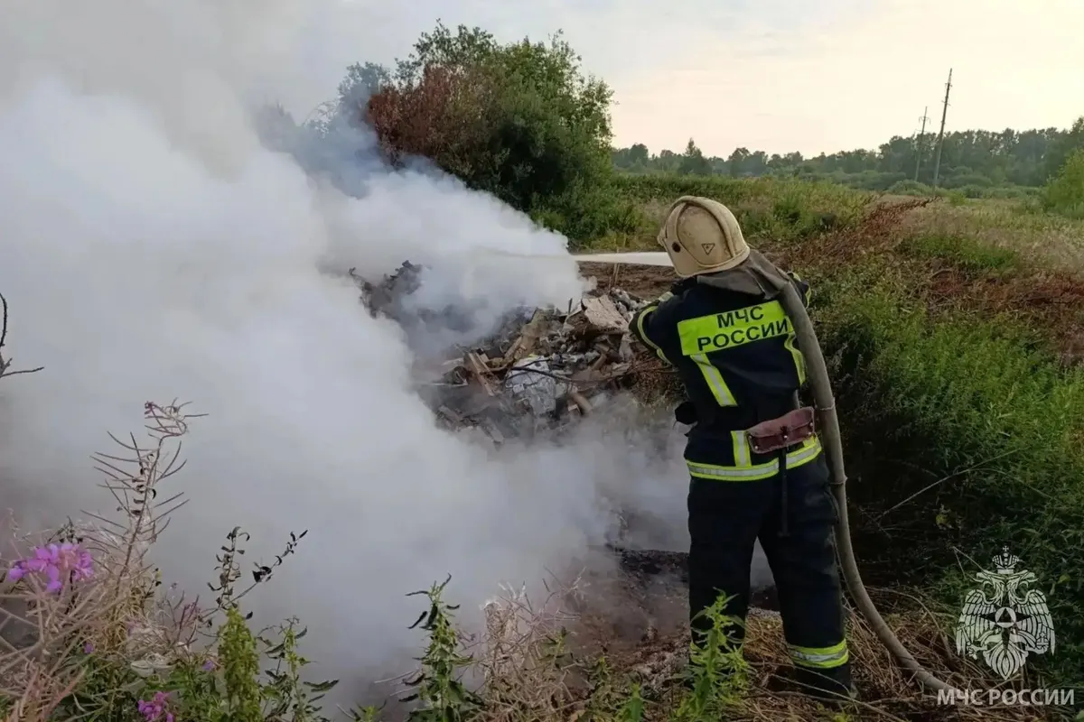 Грозовой разряд поджег дом в Кинешме