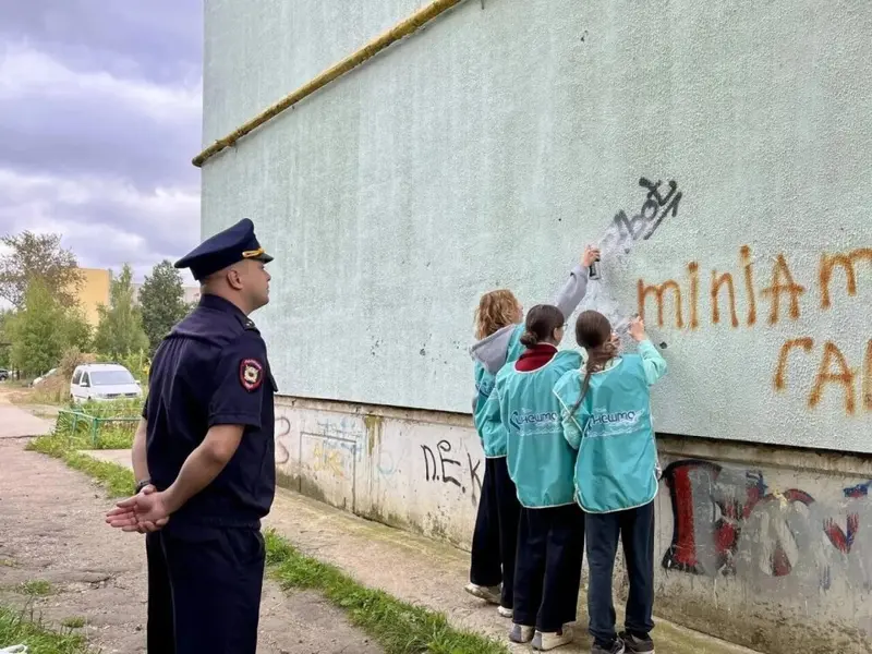 В Кинешме за один рейд уничтожили 140 реклам наркотиков — фото 4 из 4