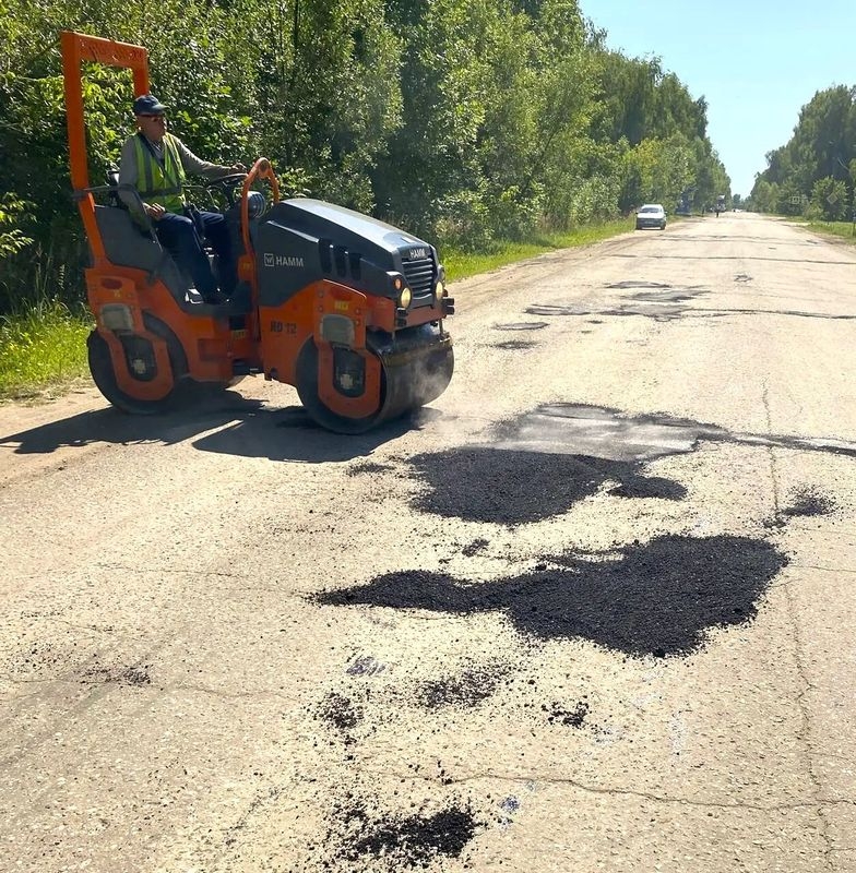 В Заволжске завершили ремонт улицы Мира