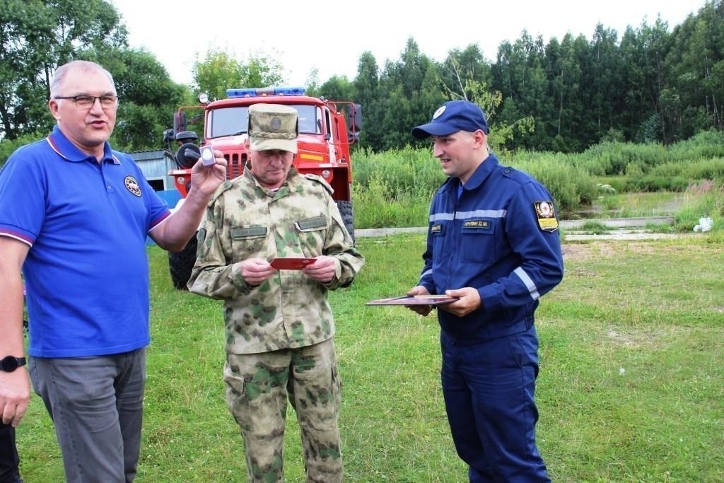 Водитель из поселка Ильинское-Хованское признан лучшим пожарным Ивановской области