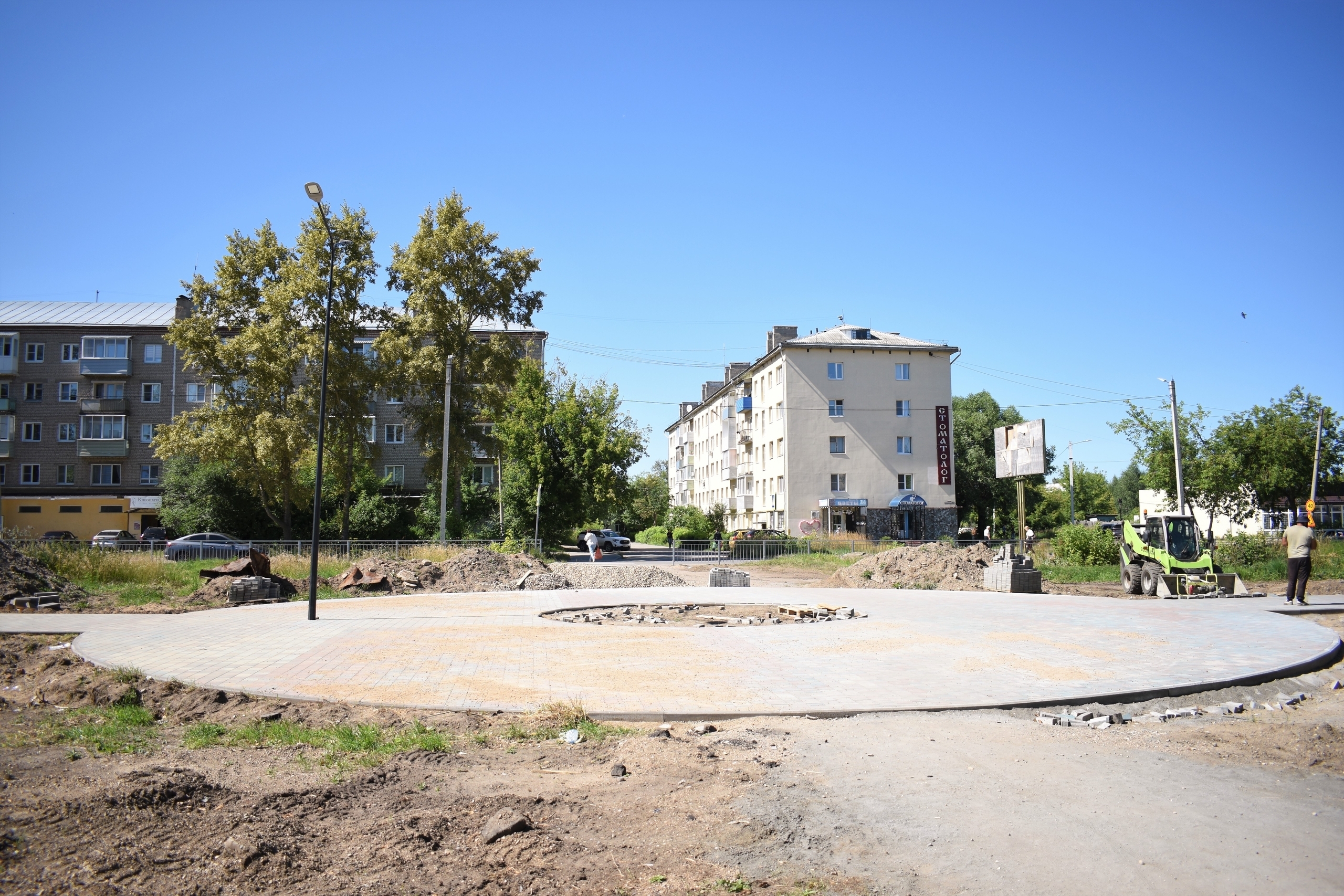 Сквер на улице Гагарина в Кинешме обретает новый облик — фото 4 из 7