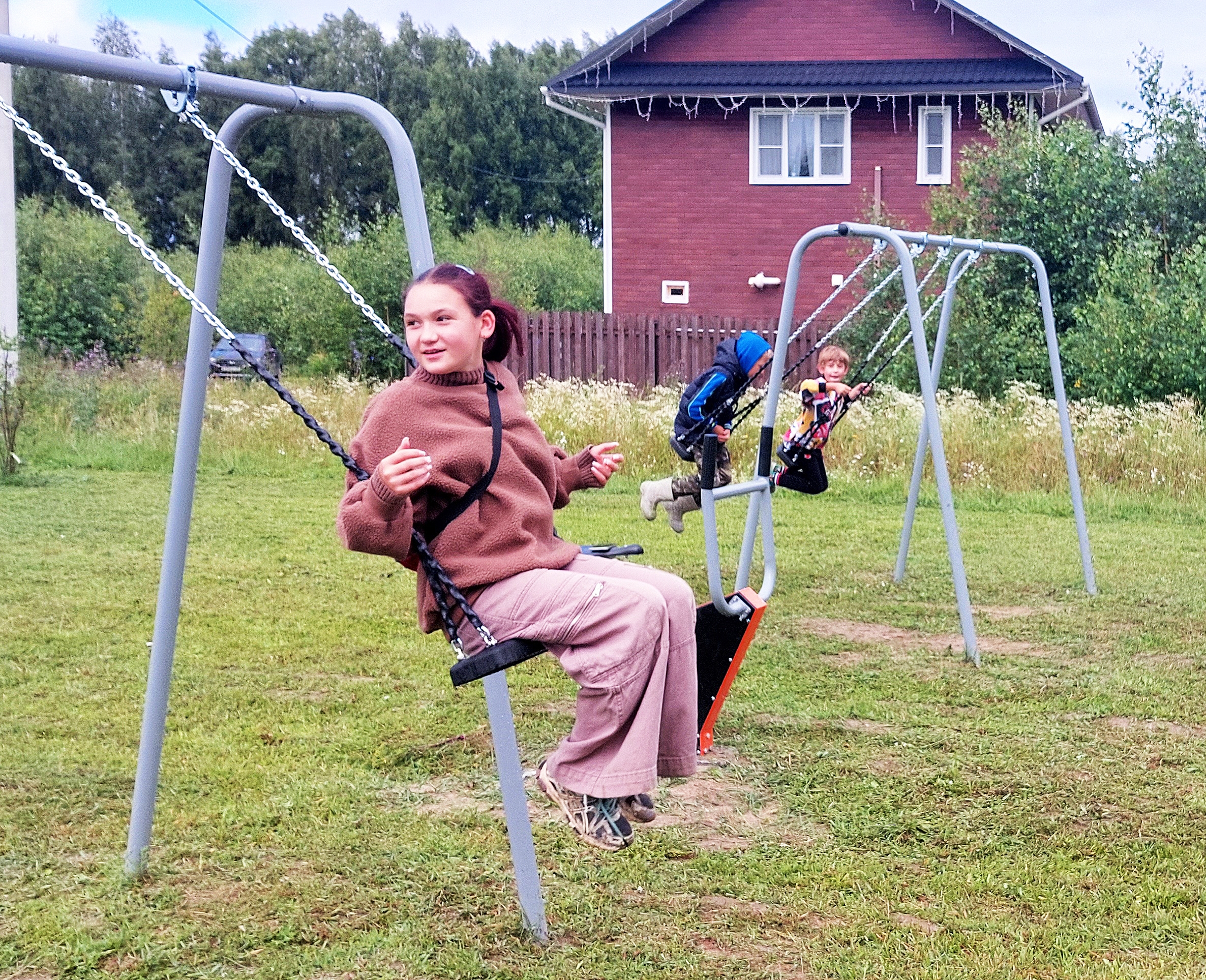 Бакланиха обзавелась детской площадкой после многолетнего ожидания — фото 3 из 4