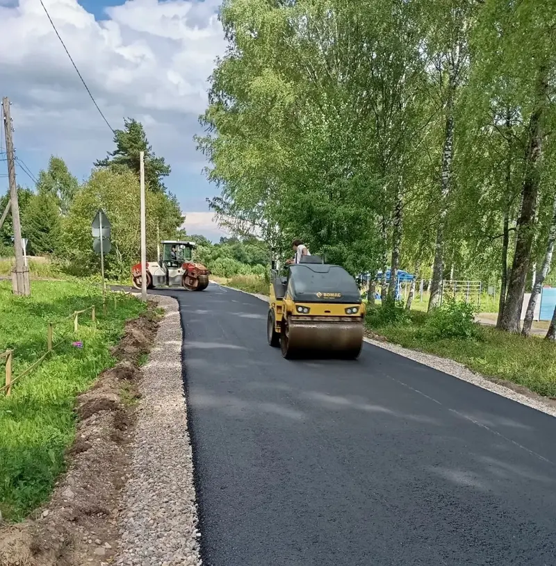 В Шилекше начали ремонт главной улицы — фото 3 из 4
