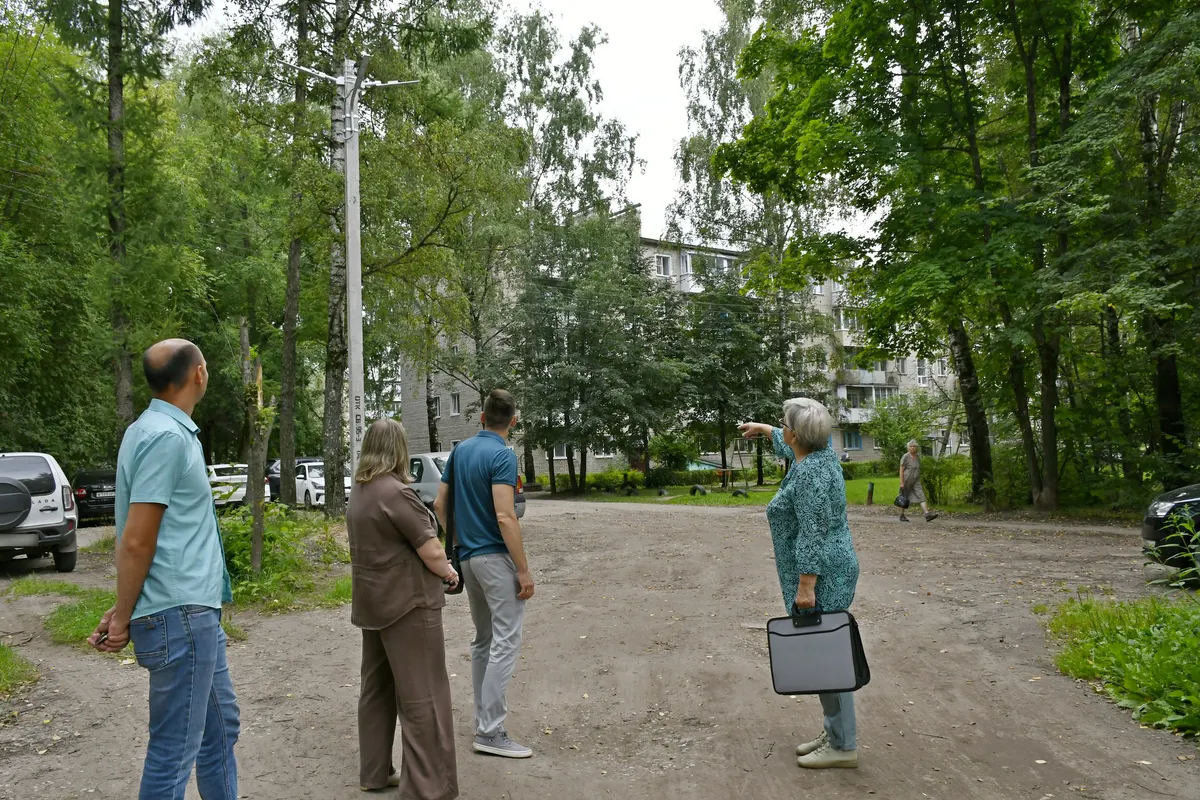 В Шуе зажглись огни в четырёх дворах по программе «Светлый двор»