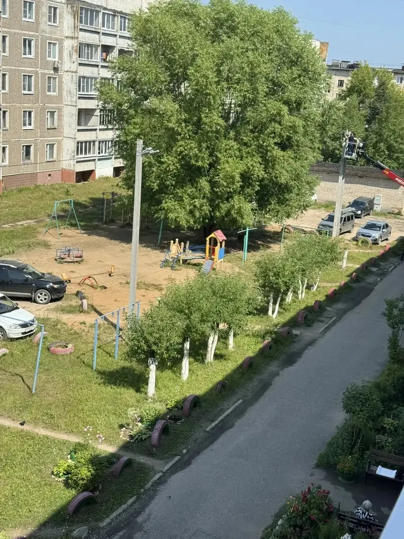В Тейкове фонари зажглись у строящегося храма и еще в 9 дворах  — фото 2 из 3