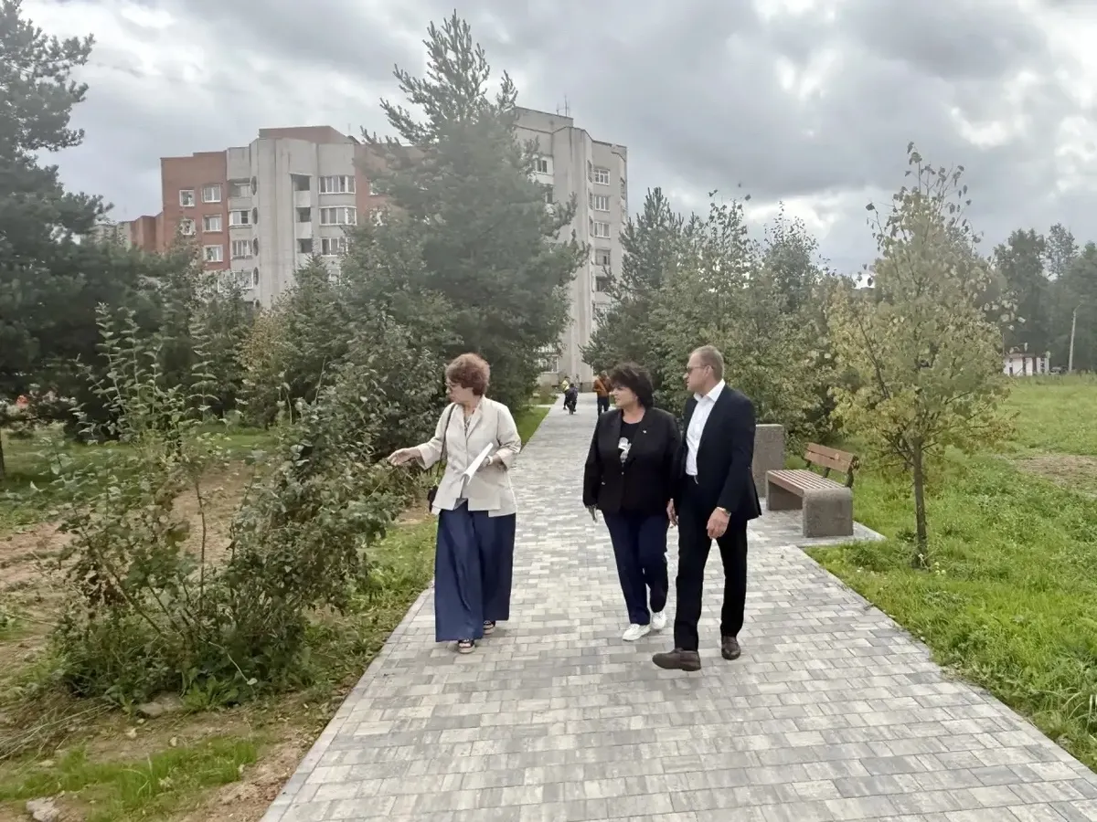 В Приволжске завершают Аллею Победы со звездой