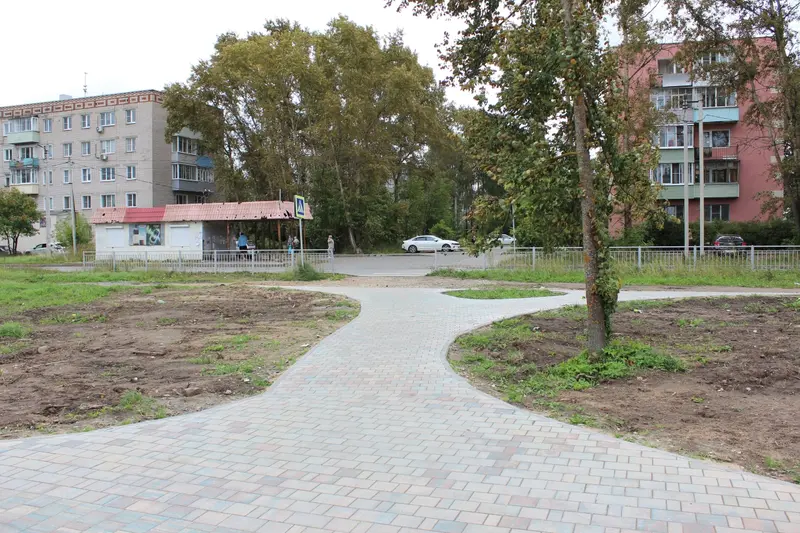 В Кинешме сквер на Гагарина готовят к открытию? — фото 5 из 6