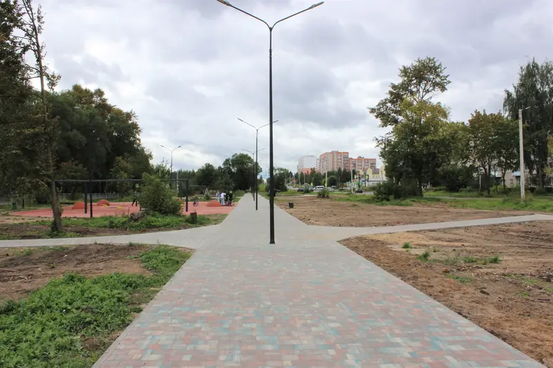 В Кинешме сквер на Гагарина готовят к открытию? — фото 6 из 6