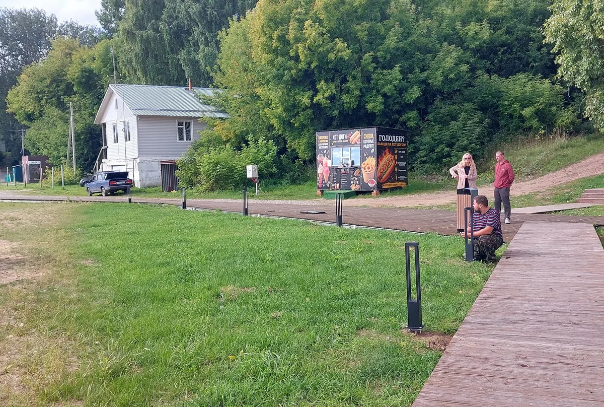 В Пучеже пляж получит защиту от вандалов и новый свет