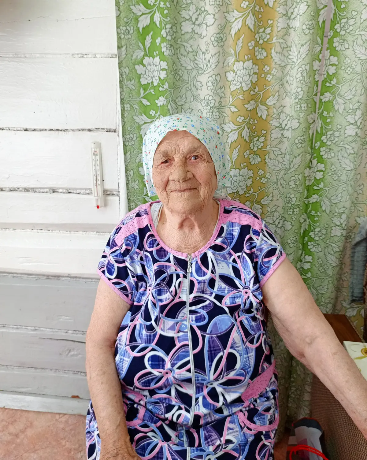 В Пучежском районе 90-летие встретила ветеран труда с 13-летним стажем доярки