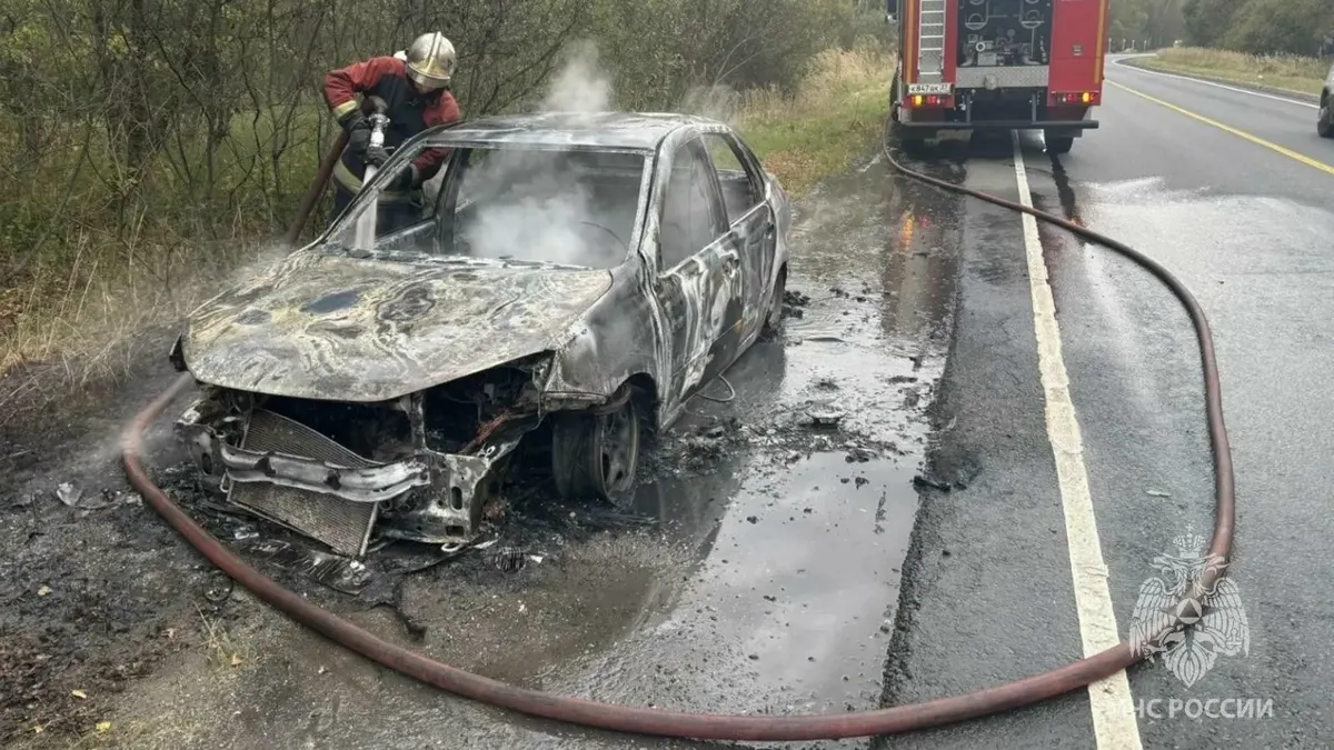 Два авто сгорели за сутки в Ивановской области