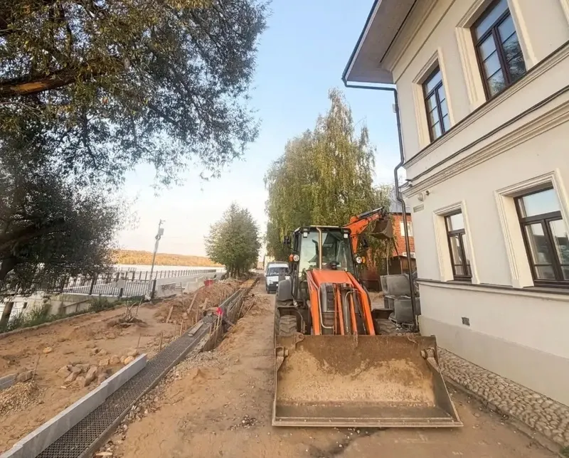 Плёс лишился главной набережной до ноября 2026-го