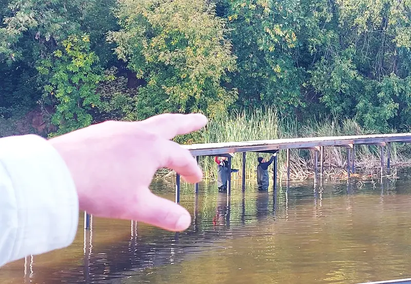 В Пучеже строят пешеходную тропу над водой — фото 7 из 7