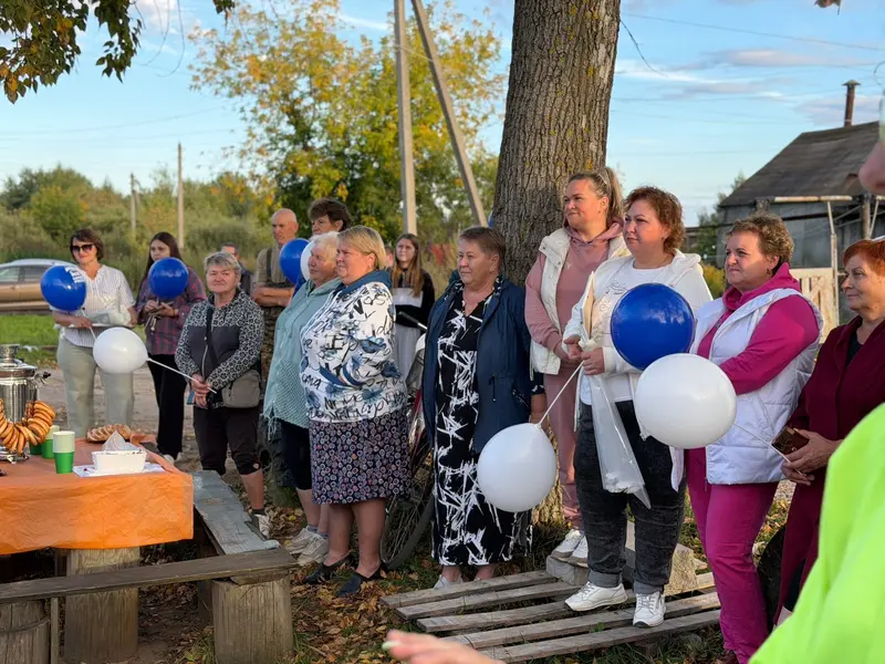 В Голчаново появилась тренажерка, за которую голосовали сами жители — фото 2 из 4