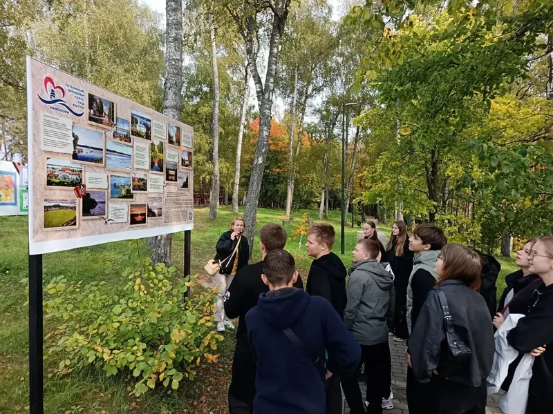 Наволокские школьники открыли непривычный облик родного города — фото 3 из 5