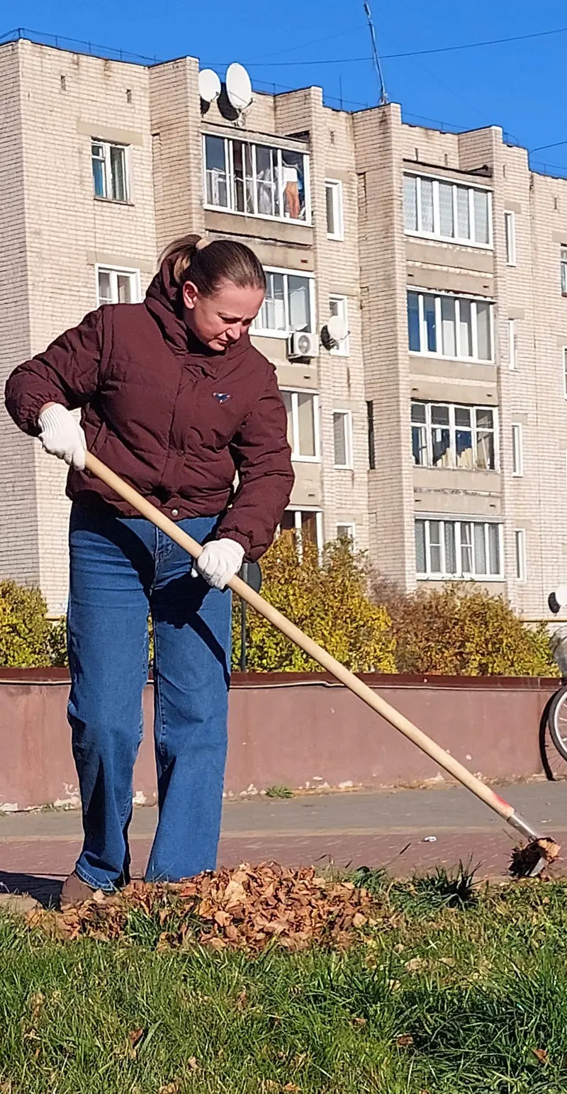 Пучеж преобразился благодаря осеннему субботнику — фото 8 из 9