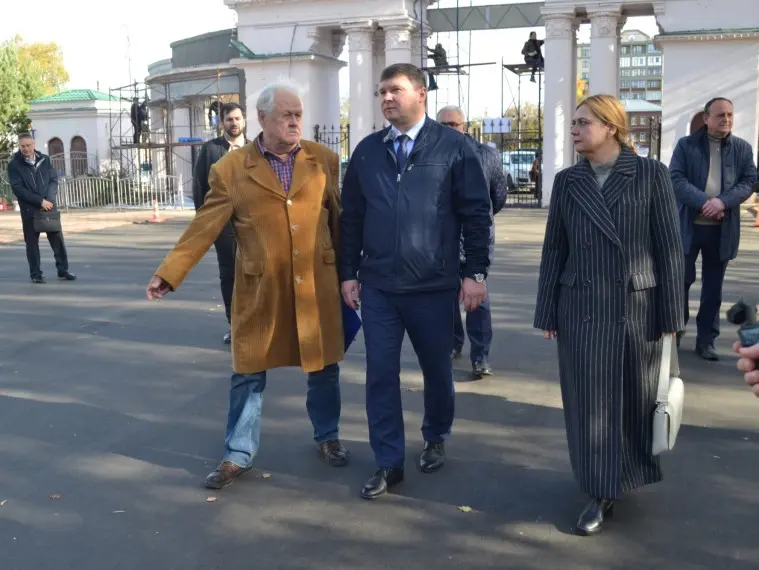 Центральный вход парка Степанова в Иванове обновят до конца ноября — фото 6 из 6