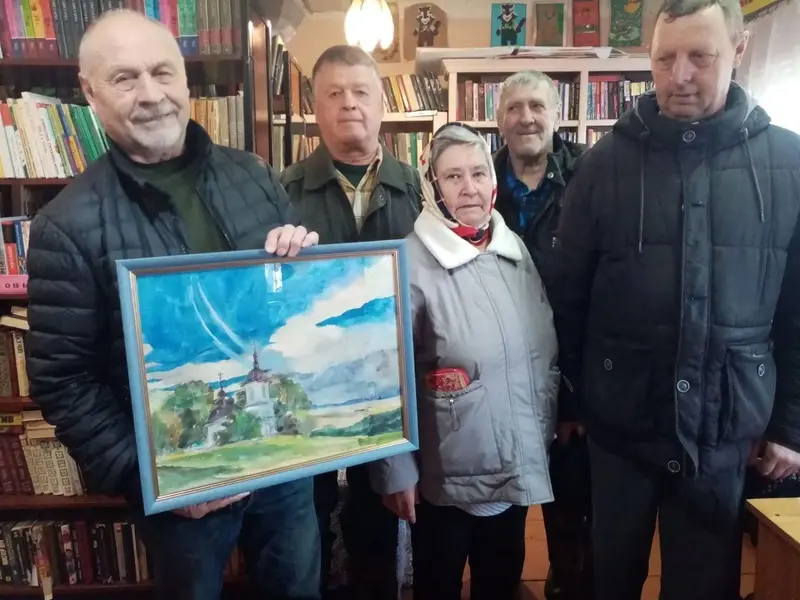 Уроженец Кинешемского района подарил землякам лирический пейзаж