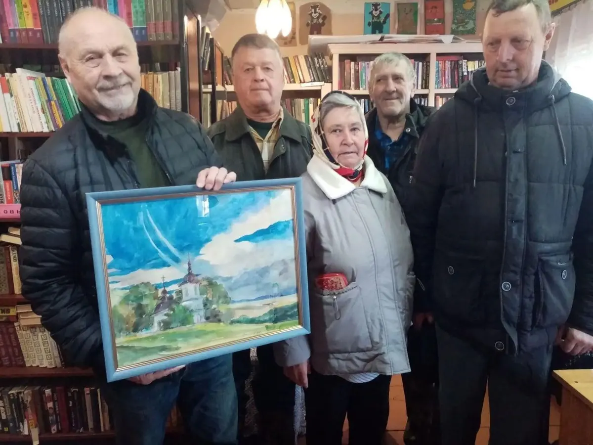 Уроженец Кинешемского района подарил землякам лирический пейзаж