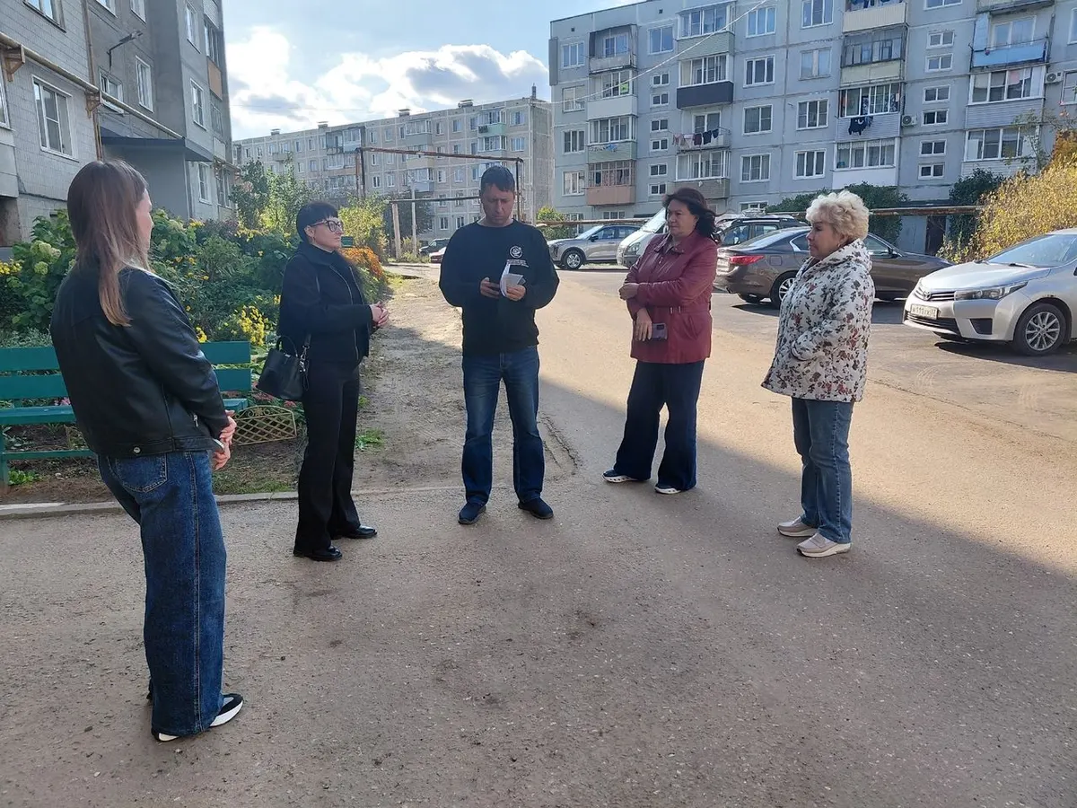 В деревне Филино Шуйского района приняли новую площадку у дома №13