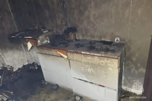 В микрорайоне «Рождественский» в Иванове во время пожара молчала сигнализация — фото 4 из 7