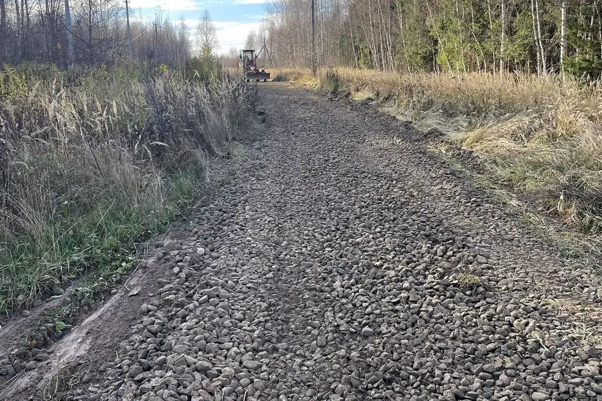 В Наволоках привели в порядок дорогу, спасавшую от пробок в День города