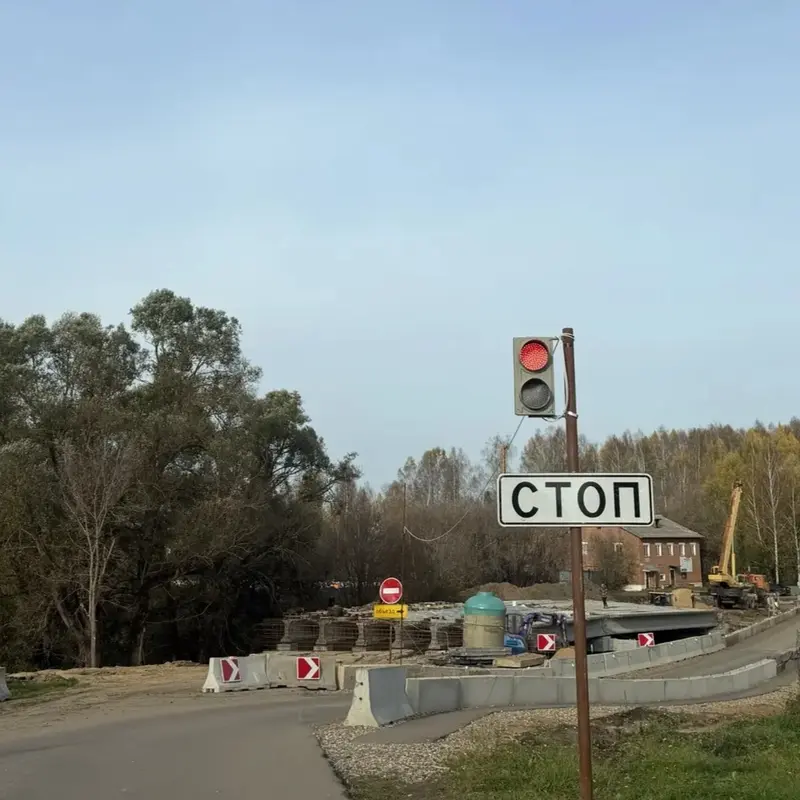 В Ново-Писцове мост через Сунжу готовят к финальному этапу — фото 1 из 2