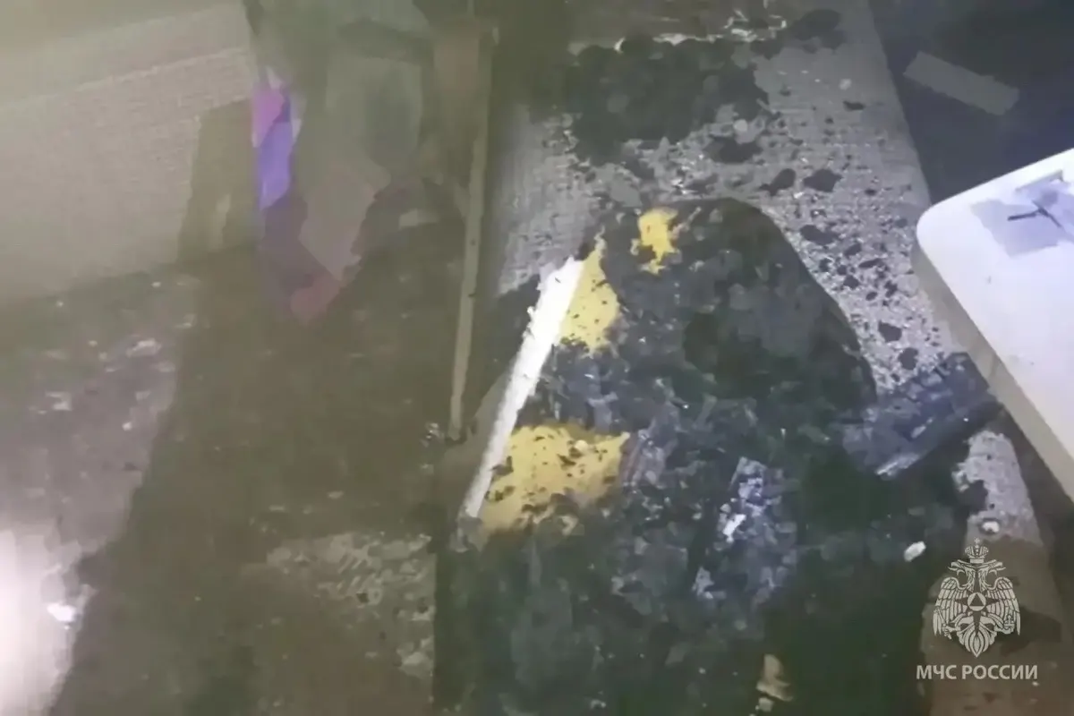 В Писцове вспыхнул диван