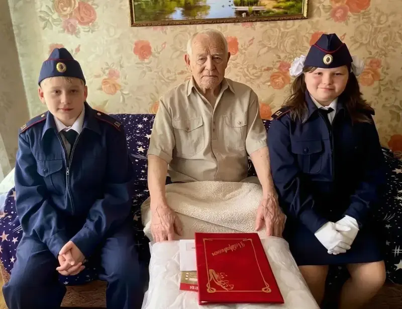 Вичужанин-ветеран отметил 101-летие